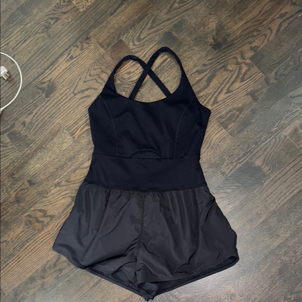 Free People Righteous Runsie Black Medium